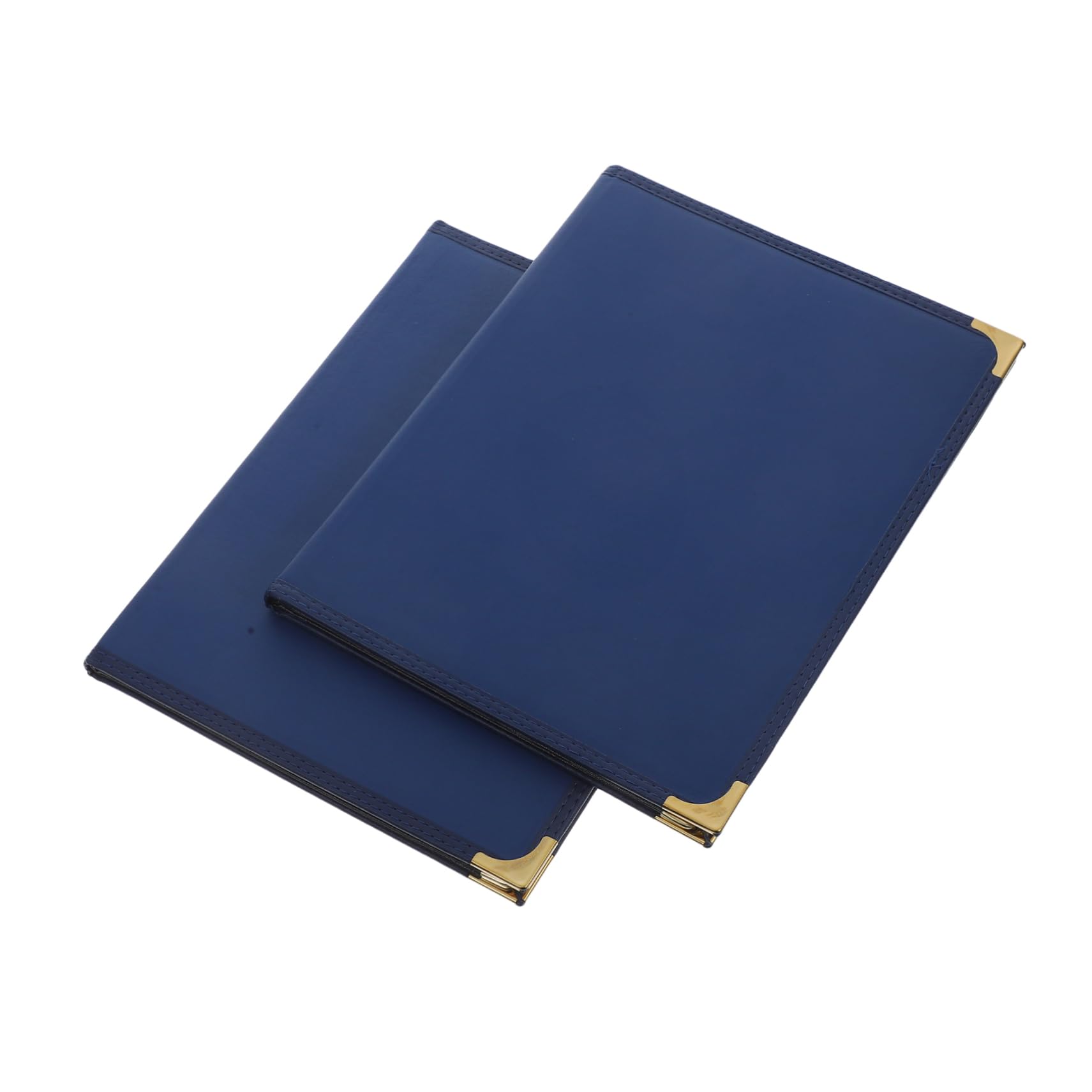 2piezas Portamenús De Sintética Con Páginas Transparentes De Cubiertas Reutilizables Para Restaurantes y Bares Menú De y