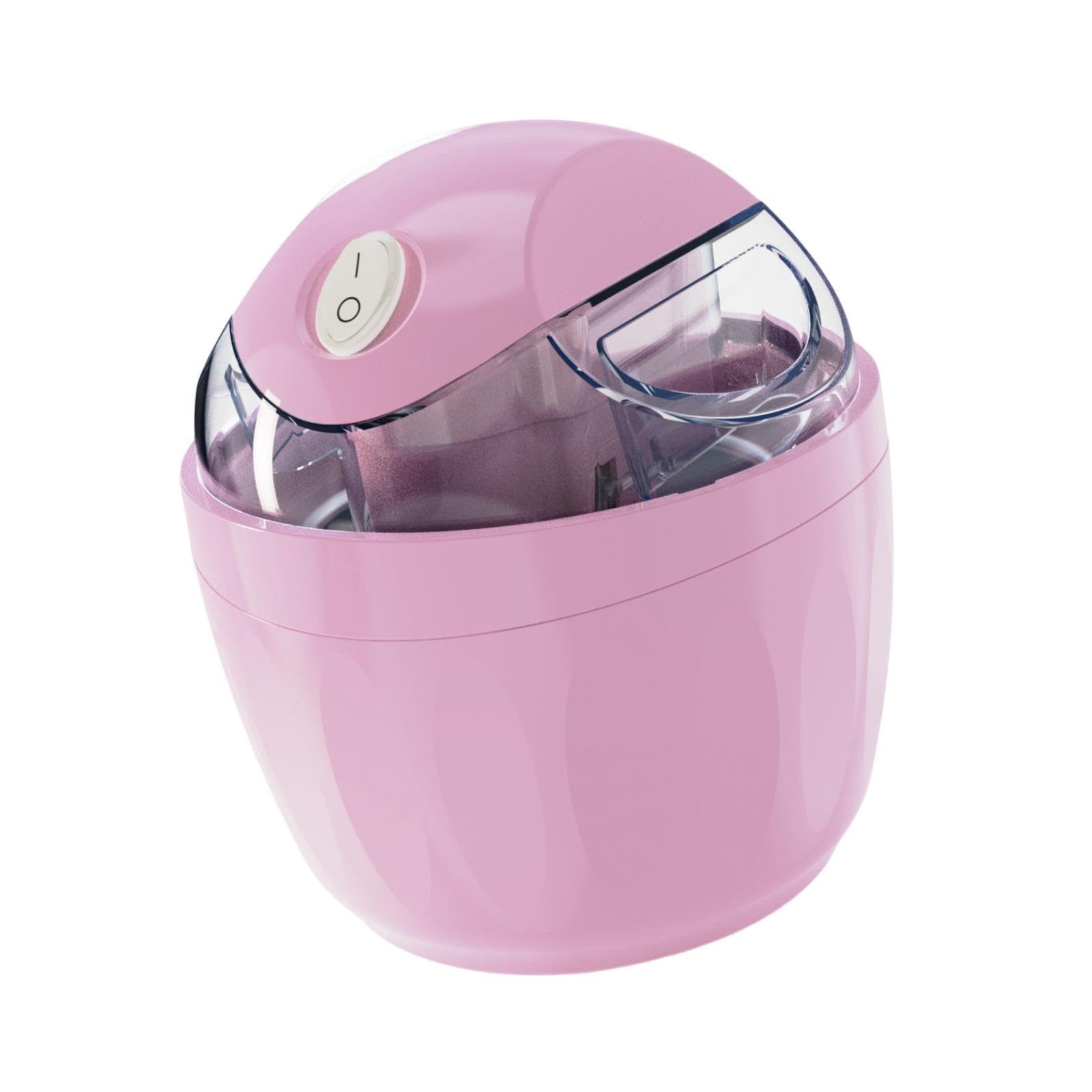 Ice Cream Maker 12W Small Kitchen Appliance Space Savin | Ice Cream Maker 12W Small Kitchen Appliance Space Saving 500ml Dessert Pink-image-41