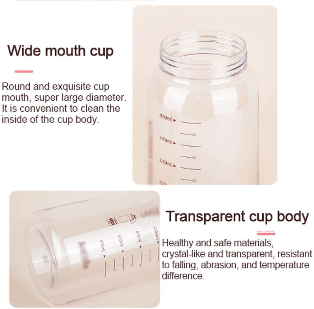 Wasserflasche Trinkflasche Sportflasche Wasserflasche Reise Becher Flasche mit Stroh, BPA Kostenlose Wasserflasche, dicht, dauerhaft, for Fitness und Outdoor-Enthusiasten Wasserflaschen Trinkflaschen