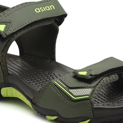 Image of ASIAN Men's Sports Sandals for Men I Casual Sports Sandals for Boys with Phylon Technology Sole for Extra Jump I sports Running Walking Sandals For Men's & Boy's | Vistara-08