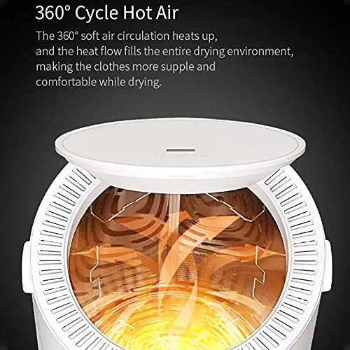 GMZS Asciugatrice Intelligente 35L, Aria Calda a
