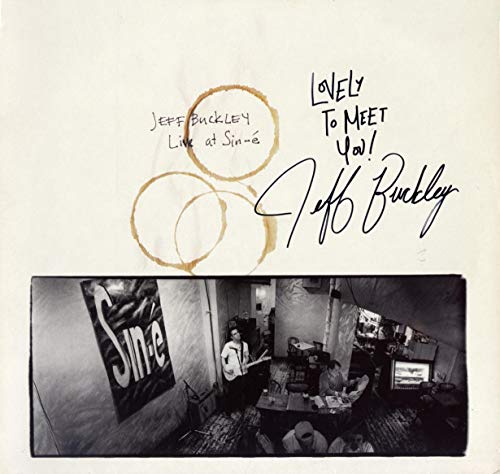 SINGER Jeff Buckley autograph, IP signed vinyl record cover