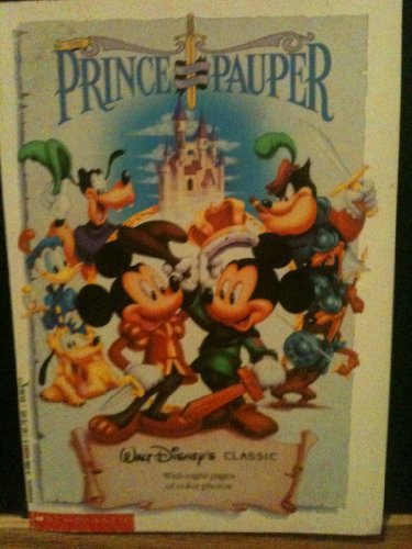 Prince and the Pauper (Walt Disney Classics) 059044364X Book Cover