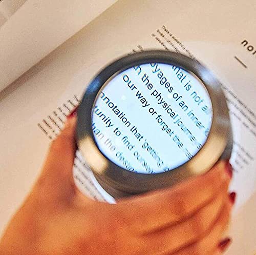 Lampe loupe 5X LED pour broderie et couture de précision au salon