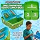 Minecraft Brotdose für Kinder mit Fächern & Trinkflasche für Schule, Kindergarten