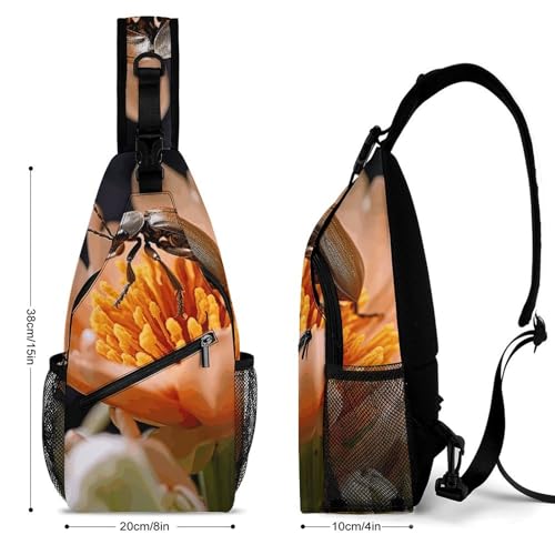 Mochila tipo bolso cruzado para senderismo y viaje miniatura 2
