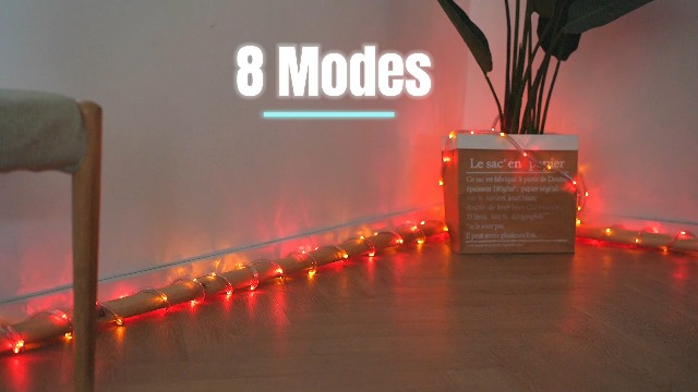 Image of 50ft Rope Lights For Outside, Connectable & Flexible Tube Lights with 8 Modes Controller,Waterproof Blue LED Rope Lighting for Deck,Garden,Pool,Patio,Bedroom, Indoor & Outdoor Landscape Strip Light