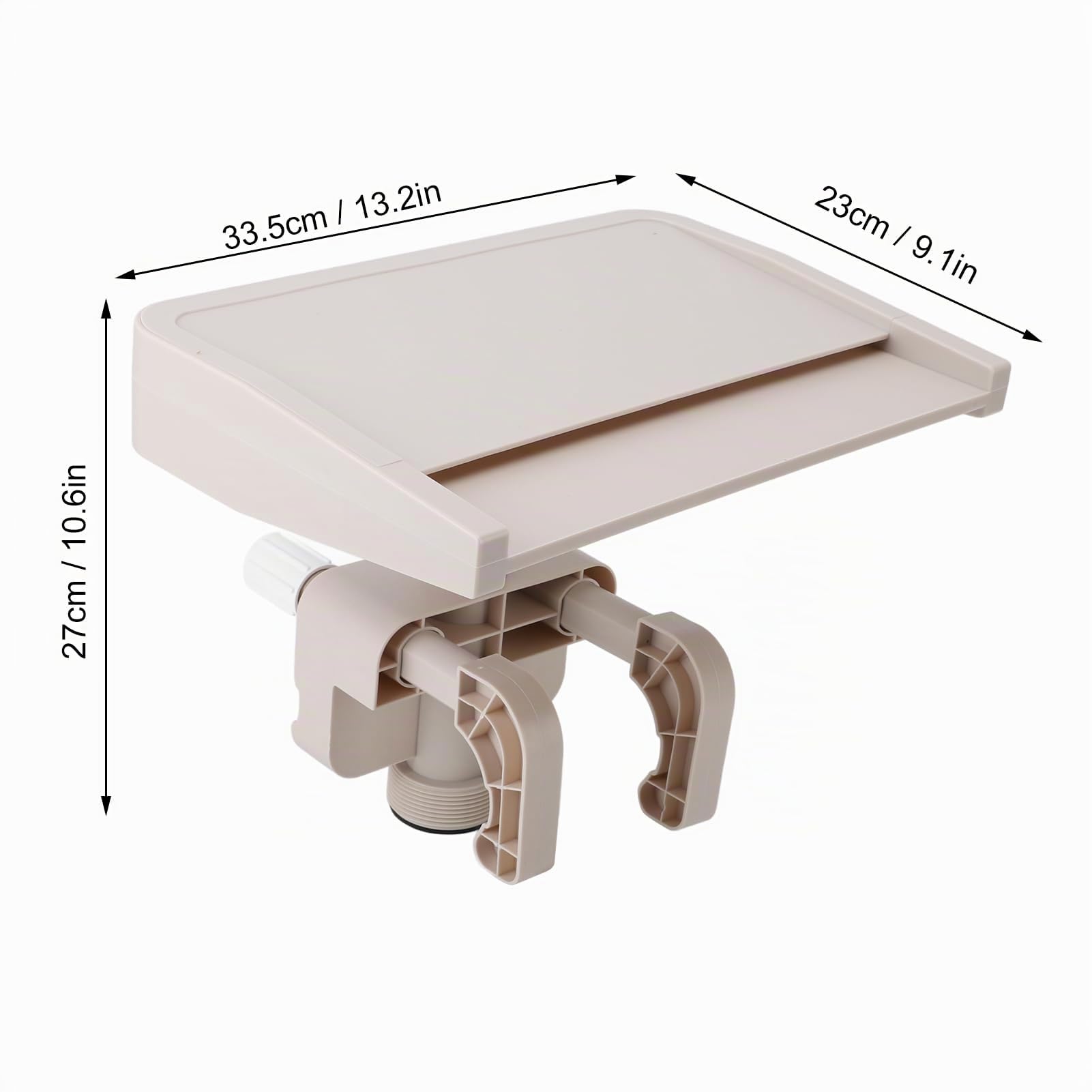 Cascata per piscine rialzate Accessorio decorativo con design rimovibile e struttura solida, ideale per creare un'atmosfera rilassante in piscine framed giardini o cortili