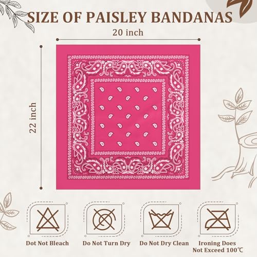 Bandanas cowboy pour festivals et soirées à thèmes pack de 36 - 2