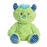 Aurora® Playful Monster Wazu™ Baby Stuffed Animal - Soft & Cuddly Toy - Imaginative Play - Green 11.5 Inches