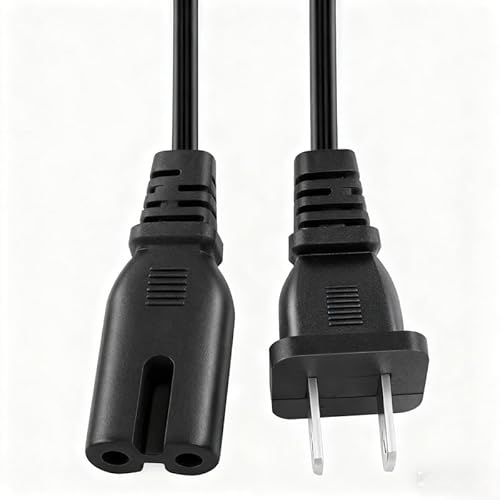 Image of Ruacctor AC Power Adapter Cord Cable Lead for Gourmia GMF600 Portable 6 Can Mini Fridge Cooler