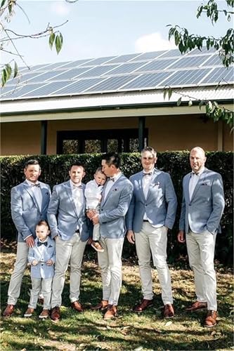 Summer Causal Linen Blazer for Men Slim Fit Blazer Jacket Men's Prom Party Jacket 2 Button Solid Suit Jacket for Men Wedding3