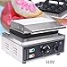 HinLIaDa Electric Donut Maker, 12 Holes Commercial Donut Machine 110V 1500W Double-Sided Heating Nonstick Electric Mini Doughnut Donut Machine for Home, Bakery, Dessert Shop, Mall, Coffee Shop