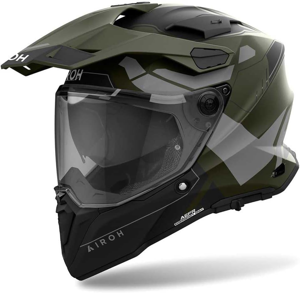 AIROH Commander 2 Reveal Military Green M