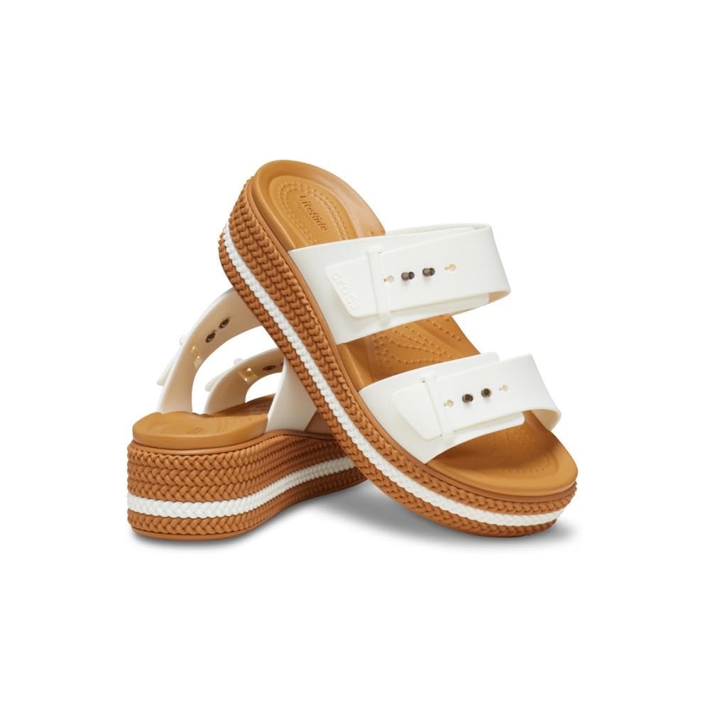 Crocs Damen Brooklyn Woven Buckle Sandals flür Erwachsene