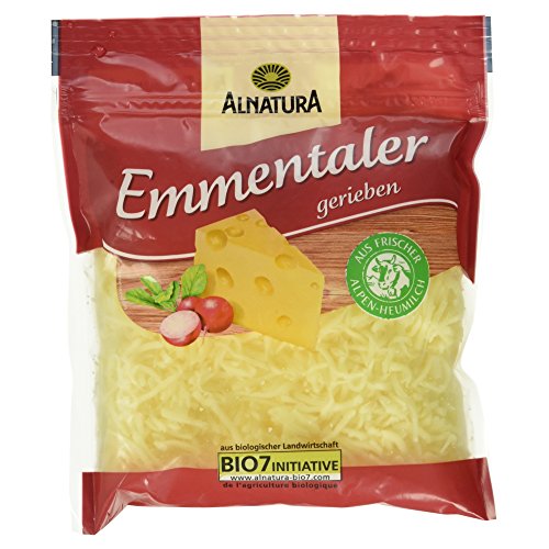 Alnatura Bio Emmentaler gerieben, 150g