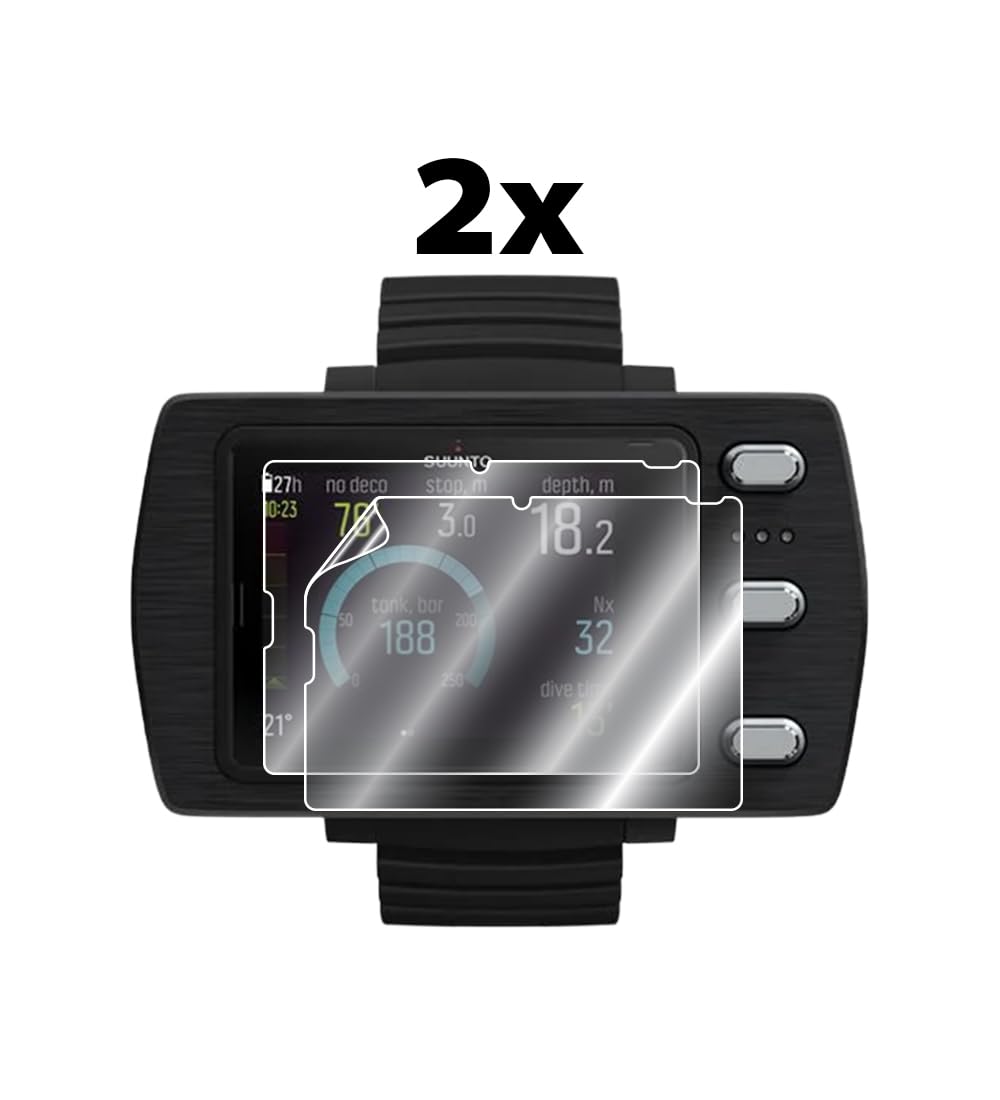 IPG Für Suunto Eon Steel Black Dive Computer Hydrogel Protector Invisible Touch Screen Sensitive Ultra HD Clear Film Anti-Scratch Skin Guard - Smooth/Self-Healing/Bubble Free for EonSteel