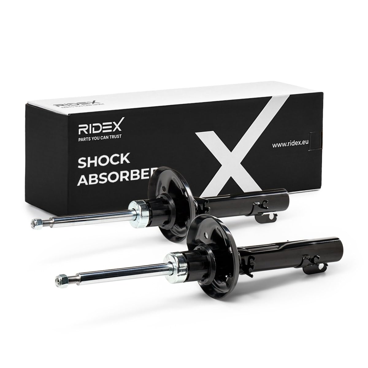 RIDEX 854S1527 2x Amortiguador Delantero Compatible con VW Golf 4 Hatchback 1J1