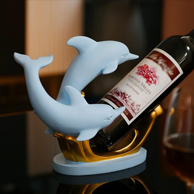 Soporte para Botellas de Vino Decorativo de Resina miniatura 2