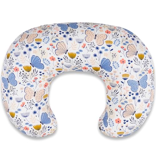 LLCJYYCY Nursing Pillow Ergonomic Breastfeeding & Bottle Feeding Support Standard Size Breathable with Washable Cover Hypoallergenic Ideal for Tummy Time and Sitting Support