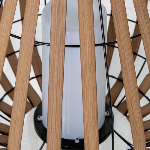 Lampe solaire lanterne de jardin pour illuminer vos soirées d'été sur la terrasse - 6