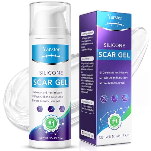 Medical Grade Silicone Scar Gel for Surgical Scars, 1.7oz