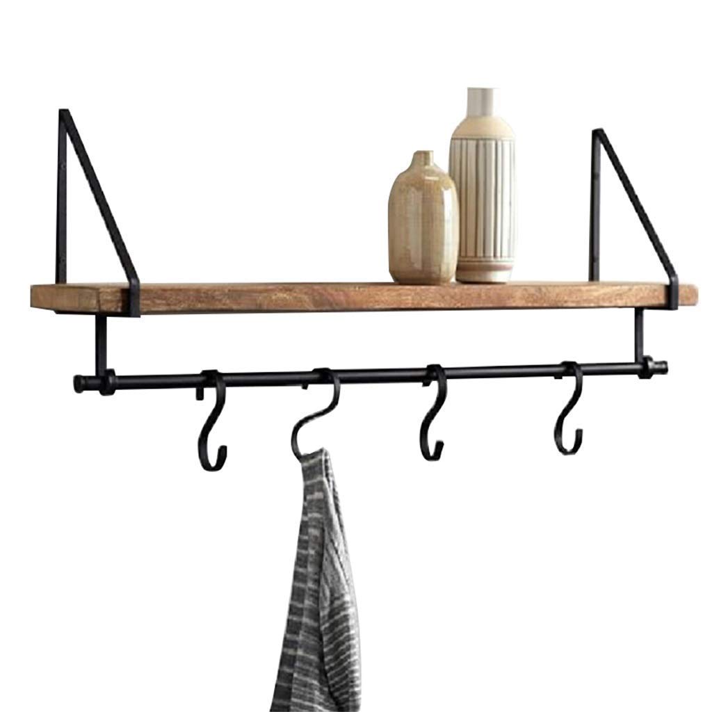 Amazon｜壁の装飾フローティング棚吊り棚壁の棚吊り棚木製の金属製の