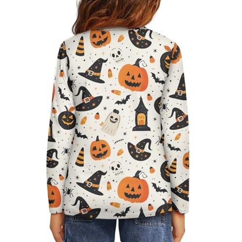 Image of Girls Long Sleeve Shirts Casual Crewneck Soft T-shirts for Girls 3-16 Years Old