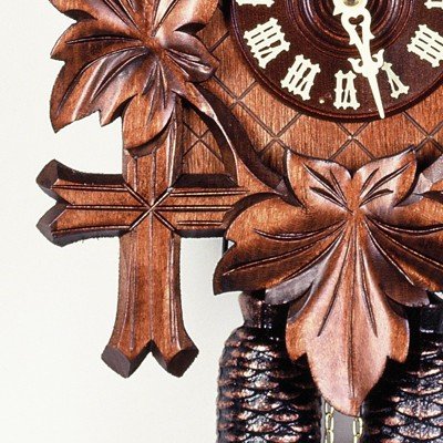 Reloj cucú 5 follajes, pajarito