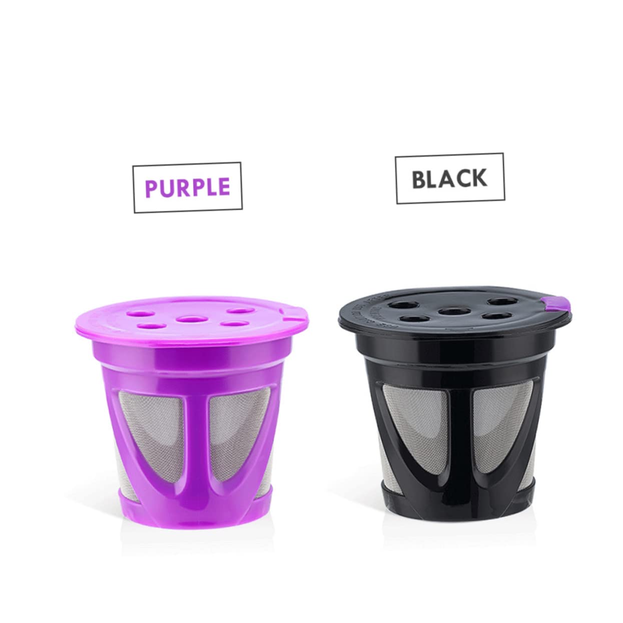 Ciieeo 10piezas De Café Reutilizables De Inoxidable Filtros De Espresso Para Cafeteras Accesorios De Café Ecológicos y Económicos