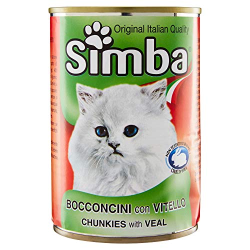 SIMBA Bocconcini per Gatto con Vitello, 415g