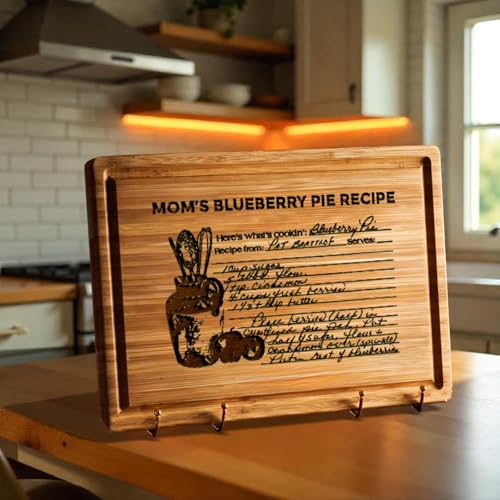 Tabla de cortar rectangular de bambú personalizada miniatura 5