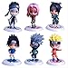 KLGZ Naruto Shippuden Q Edition 6 Naruto Dawn Animated Figure Model Action Figure PVC Character Statue Decoration A