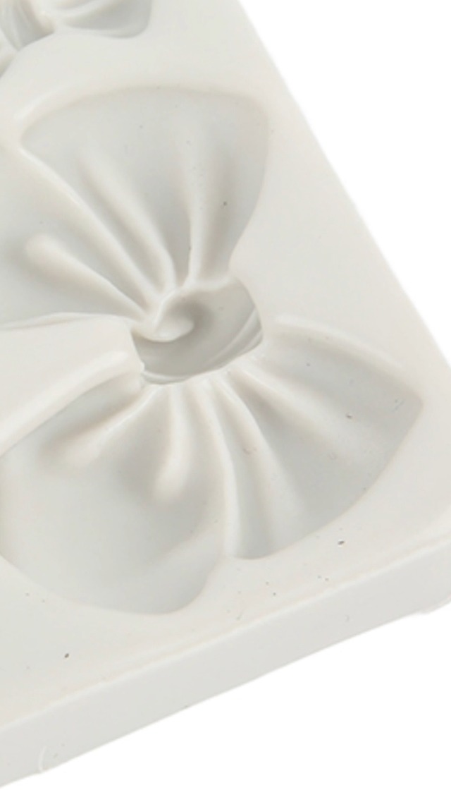 Mini Stampo In Silicone A Forma Di Fiocco – 6,4x5,6x0,7 Cm, Per Cioccolato, Fondente, Caramelle E Decorazioni Torte, Stampo Food Grade - 3