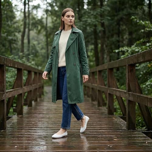 Image of Women's Ballet Flats Shoes Comfortable PU Leather Dress Slip on Shoes Teacher Business Casual