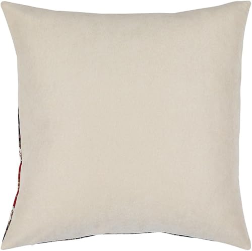 Miniatura 4 de pillowerus Tapestry Gobelin - Funda de almohada de 18 x 18 pulgadas, diseño geométrico del suroeste, diseño étnico Kilim geométrico para decoración