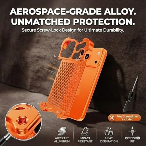 Coque gaming iPhone 17 Pro refroidissement pour joueur mobile