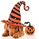 Kesote 6 Kürbis Deko Halloween Dekoration Herbstdeko Klein Mini Figur Schaum (ca. 6,5 cm)
