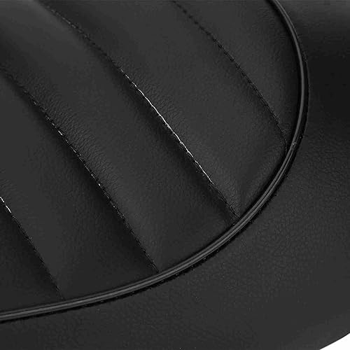 Miniatura 4 de Asiento de motocicleta PU cuero vintage Cafe Racer asiento Racer silla plana mar para CG125 GN CG CB400SS (B), modificación/reequipamiento del