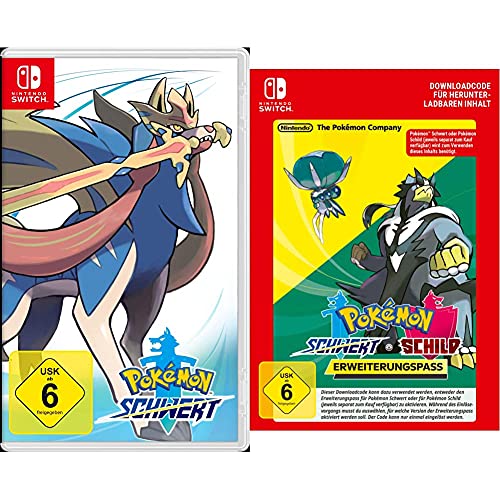 Bild von Pokémon Schwert - [Nintendo Switch] & Pokémon Schwert oder Pokémon Schild: Erweiterungspass | Nintendo Switch - Download Code