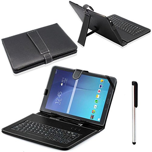 AutumnFall Samsung Galaxy Tab E T560 9.6 USB Keyboard Stand Case Cover