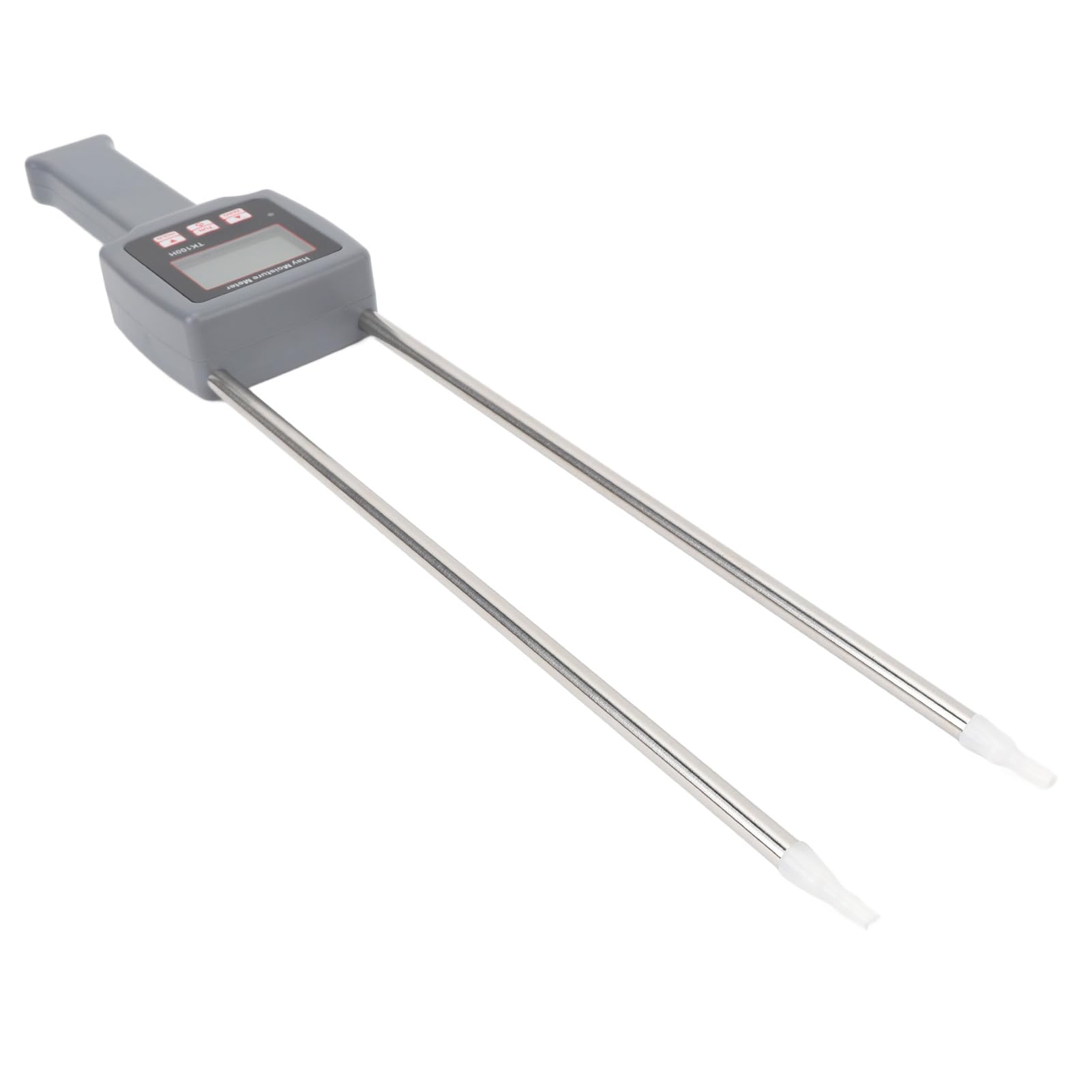 Tnfeeon Misuratore di umidità Portatile Tester di umidità ABS con Sonda Precisione da 0 a 80% per Medica da Foraggio e Leymus Chinensis Agricoltori di Stoccaggio Allevatori