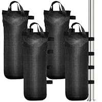 Gewichte für Pavillon 4 Stück, Pavillon Sandsäcke 800D Oxford, Sandsäcke zum Beschweren, Verdicken Sandsack Beschwerung für Zelt Pavillon, 50 x 20cm