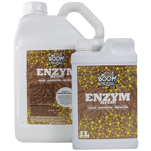 Boom Nutrients | Solution enzymatique pour plantes/Catalyseur pour le sol/Engrais pour fleurs | Enzym Boom Cover
