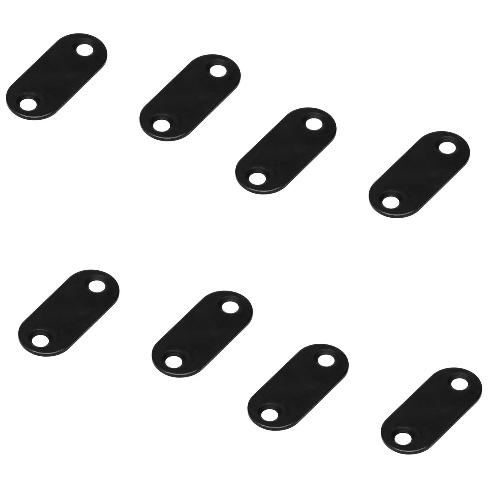 Contre-plaque magnétique noire MC-YN001U-BL de 35 mm en lot de 8 pièces pour loqueteau