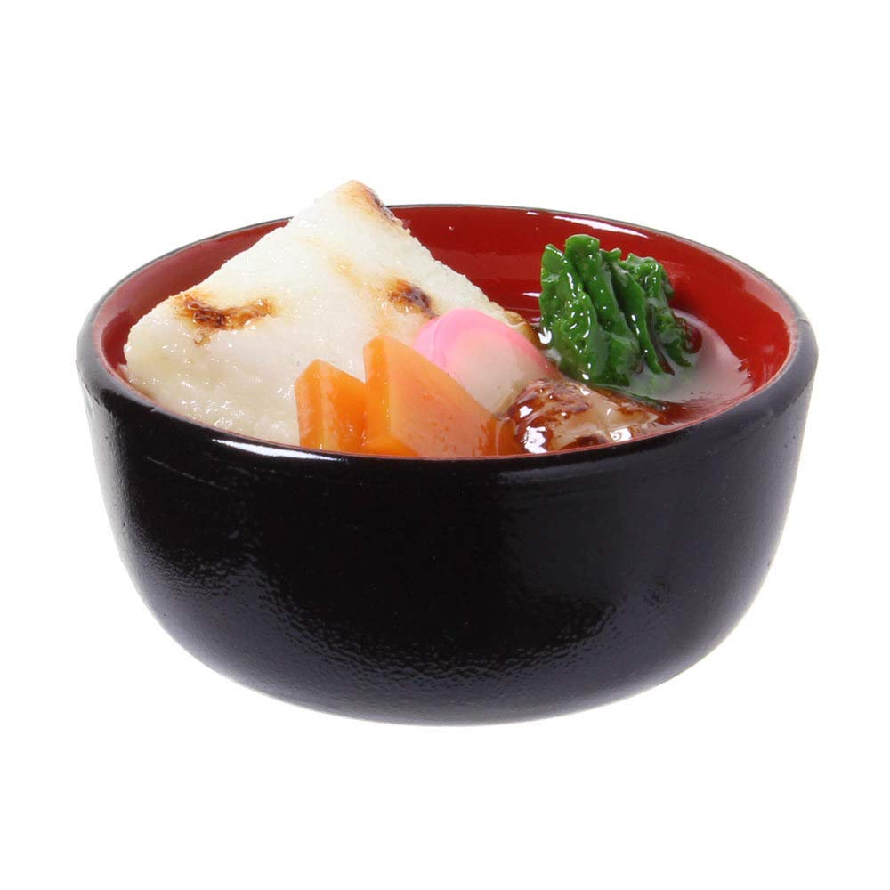 Amazon | 食品サンプル屋さんのマグネット（お雑煮）【食品サンプル