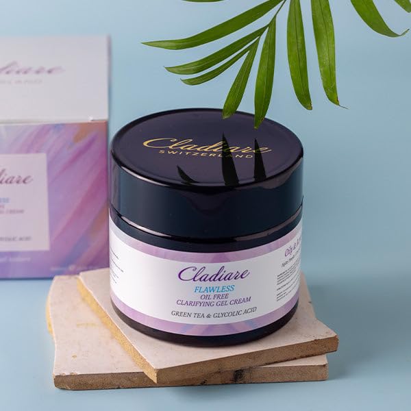 Cladiare Flawless Oil Free Clarifying Gel Cream for Oily & Acne