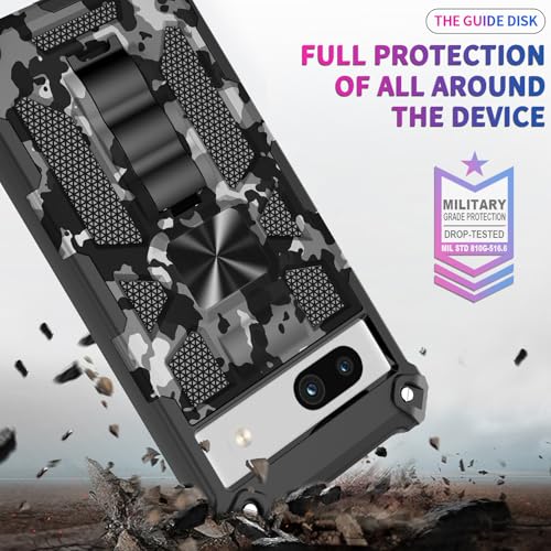 Coque Google Pixel 10A de protection militaire renforcée camouflage noir robuste