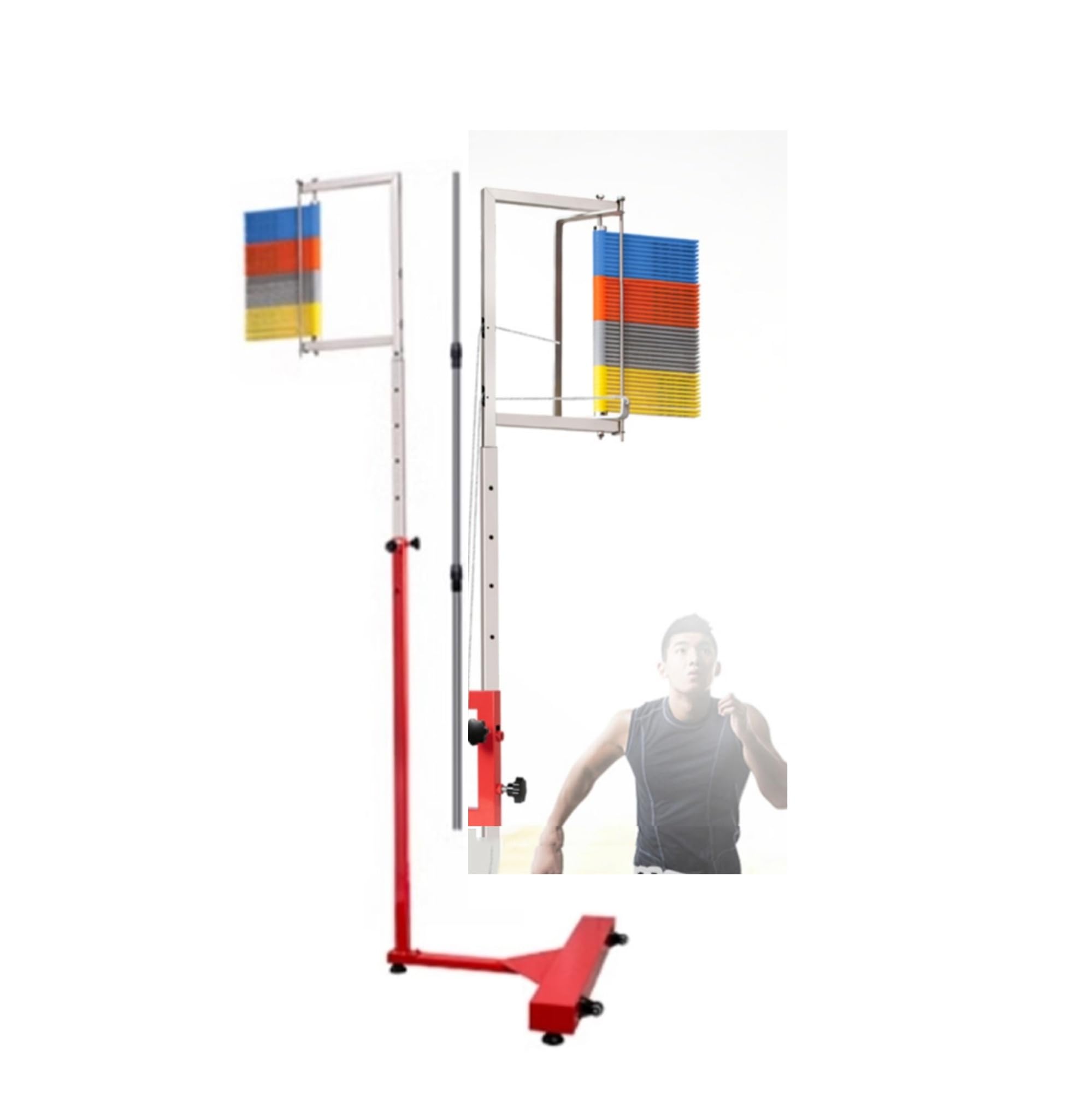 Equipo de medición de salto para entrenamiento de voleibol en pistas y pabellones