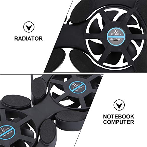 Base plegable para laptop con ventiladores potentes miniatura 6